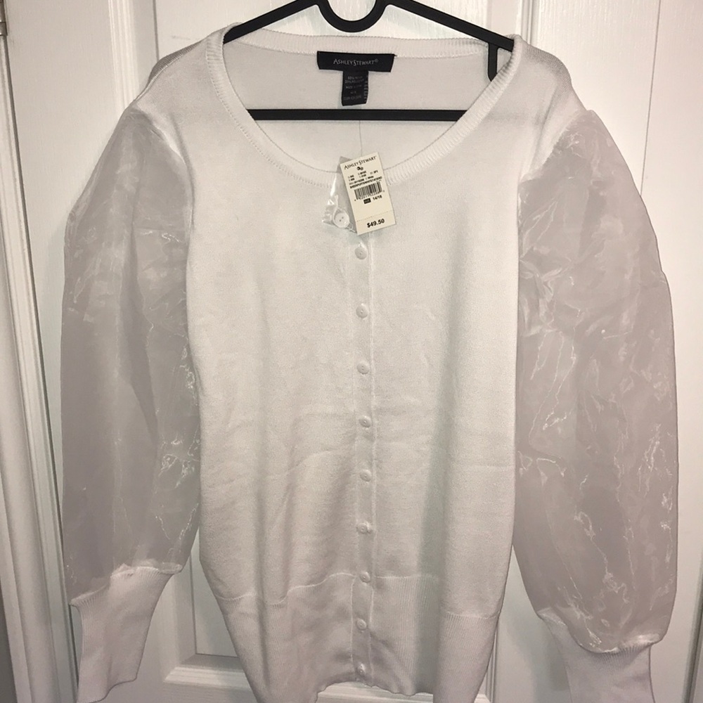 Brand New Ashley Stewart Cardigan